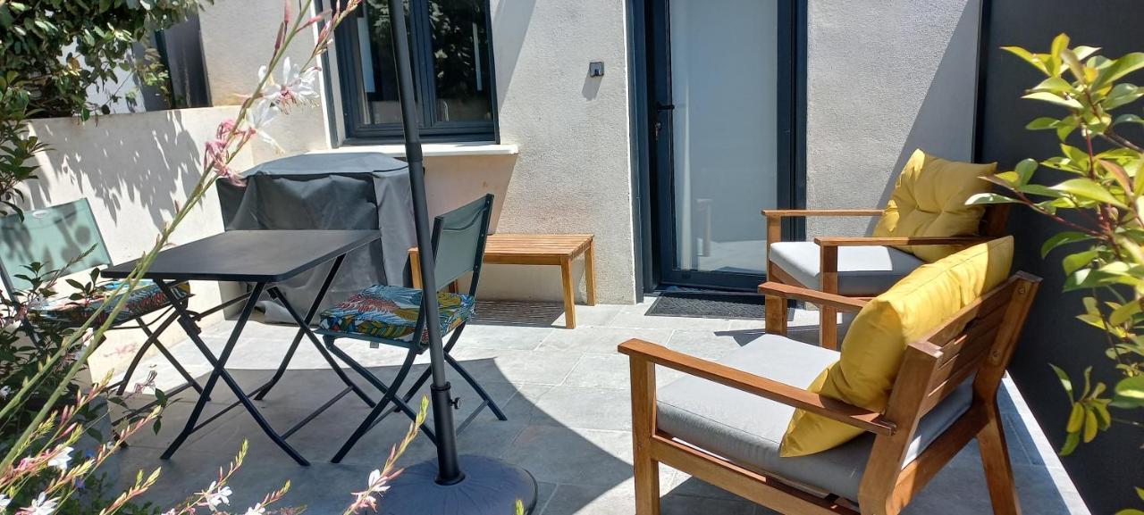 Charmant Logement Avec Terrasse Salinelles Exterior photo